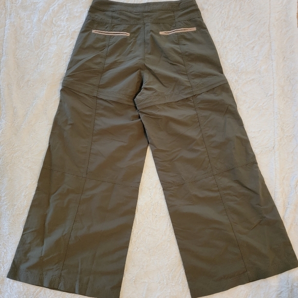 NWT Solid & Striped green zip off legs converable baggy pants Size large - Picture 11 of 15